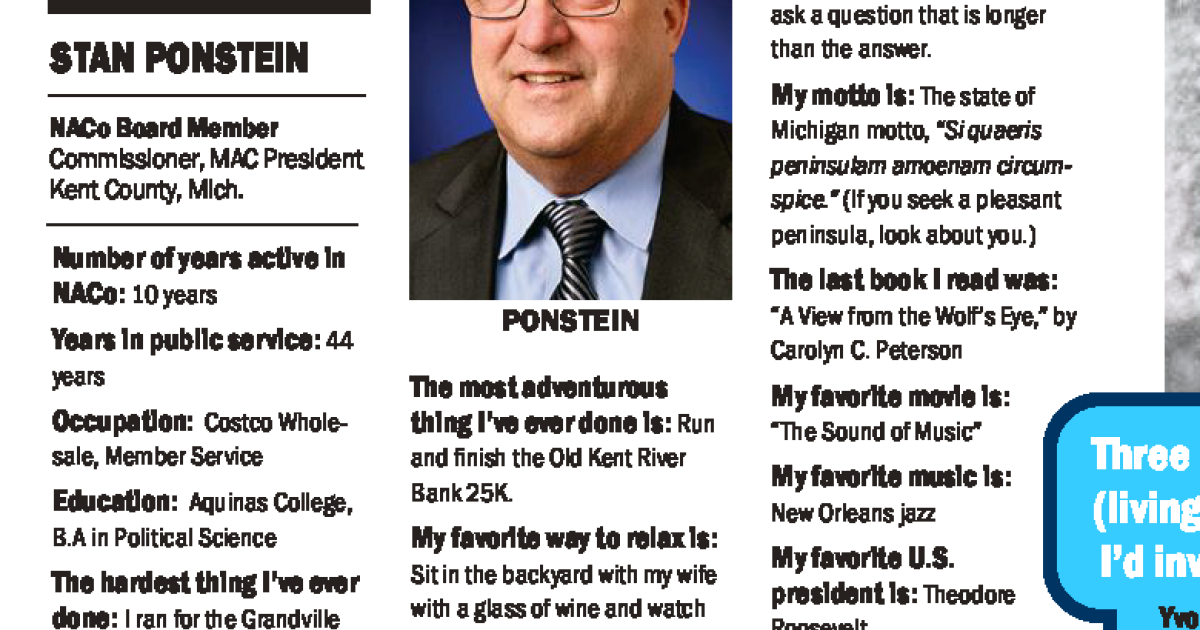 MAC president featured in latest edition of NACo’s County News