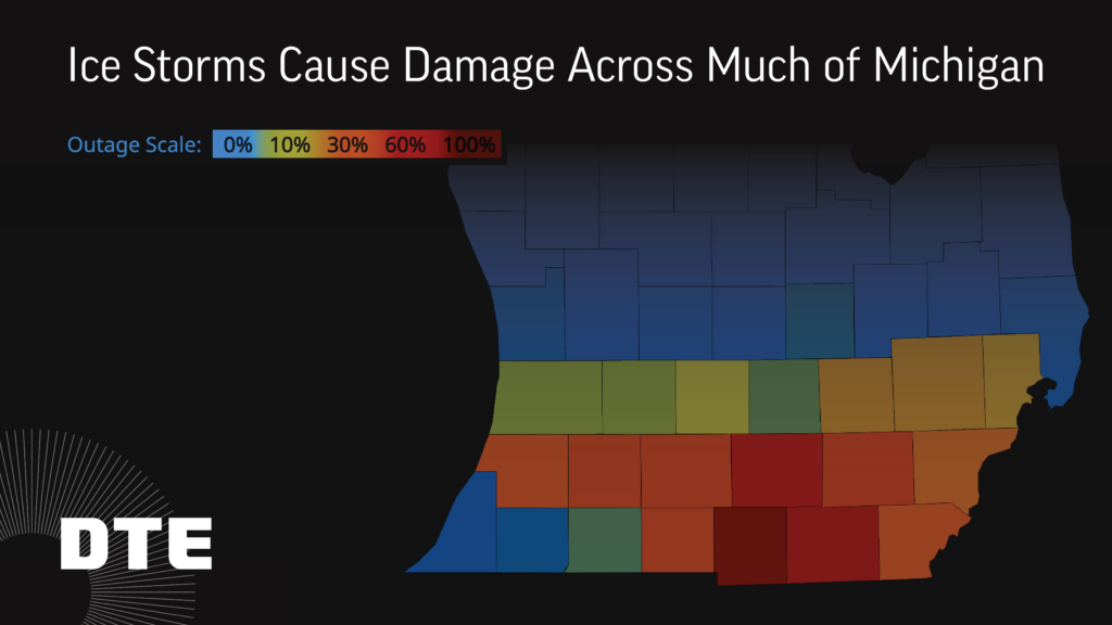 Thursday night's storm causes power outages across Mid-Michigan