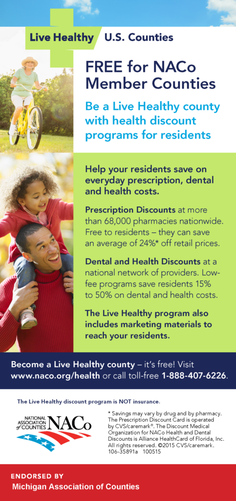 Naco Prescription Discount Card Program The Michigan Association Of Counties